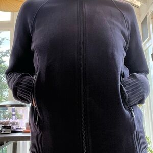 lululemon athletica Navy Zip-Up Hoodie